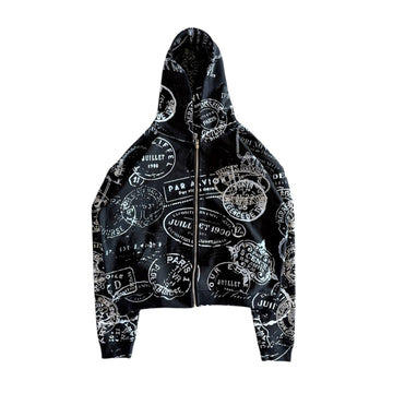 Europe Tour 'Paris' (Black) Zip-Up